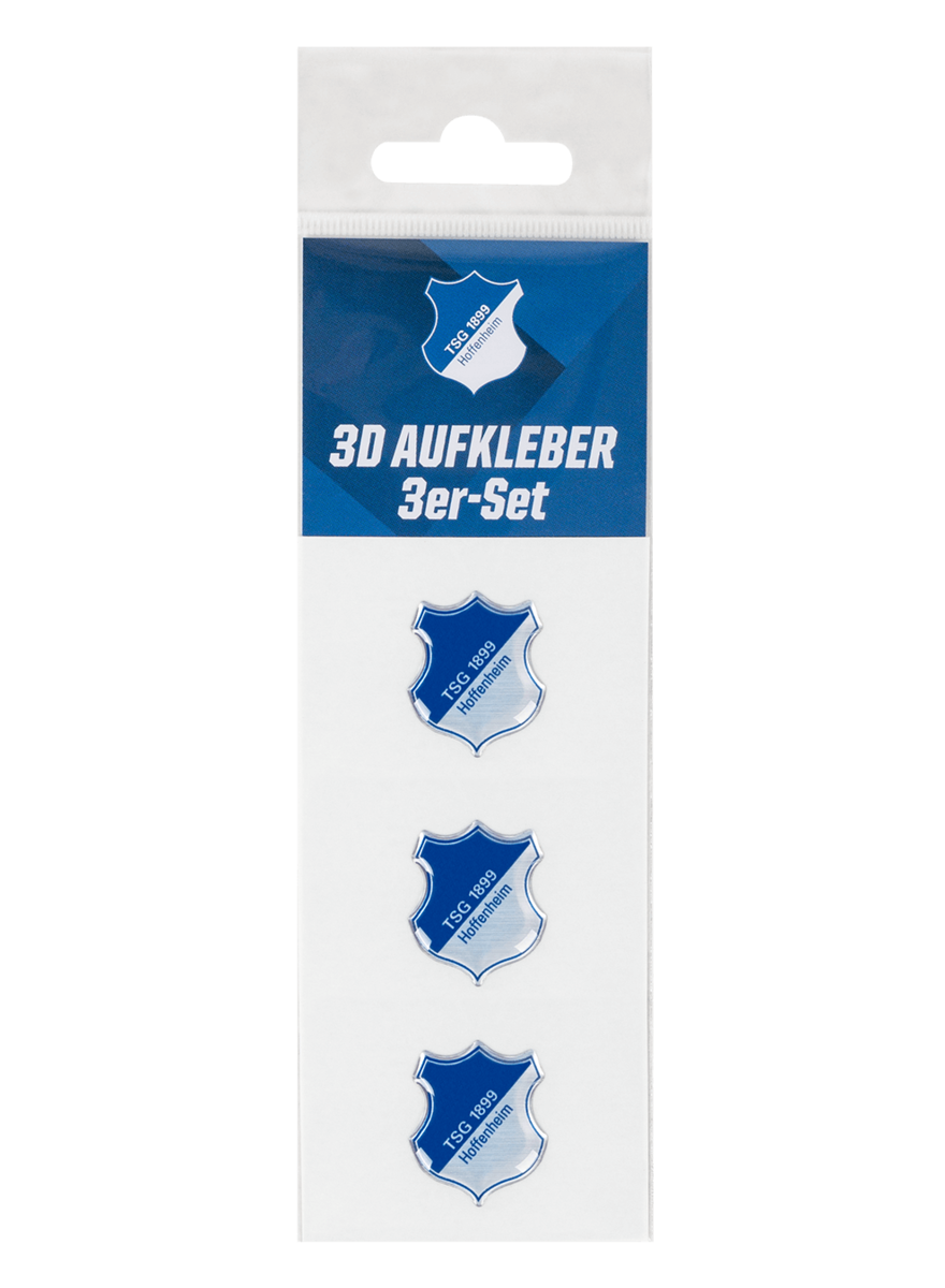 TSG 3D Aufkleber 3er-Set » Aufkleber » ACCESSOIRES » alle Produkte »  Offizieller TSG 1899 Hoffenheim FANSHOP