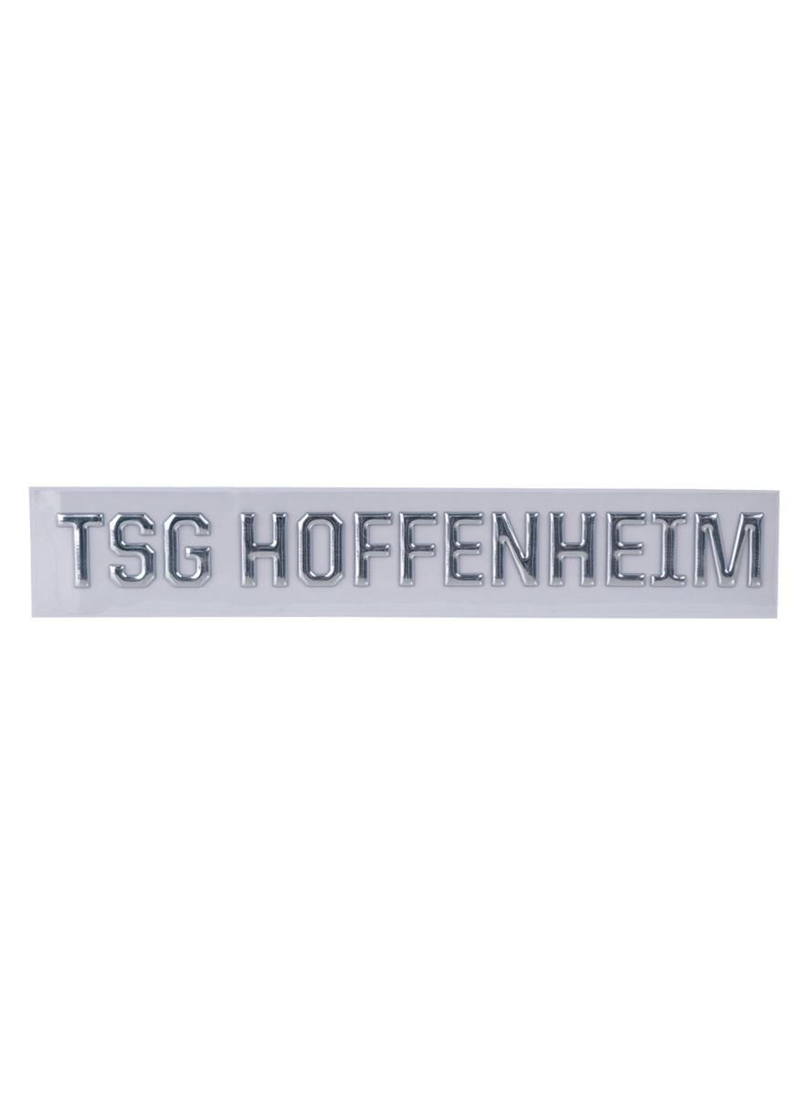 TSG-3D Aufkleber Chrom Schriftzug » ACCESSOIRES » alle Produkte »  Offizieller TSG 1899 Hoffenheim FANSHOP