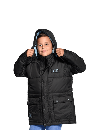 TSG-Kids-Winter Jacket Black, 164, .