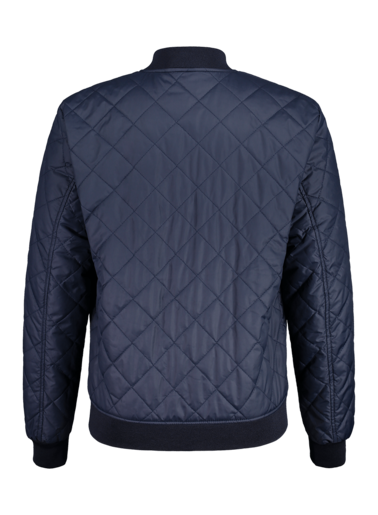 TSG-Quilted Jacket Navy, M, .