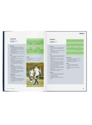 TSG-Kinderfußball Trainingsbuch Deutsch