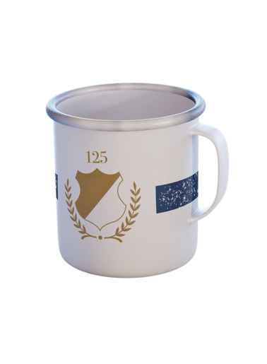 TSG-Tasse Emaille 125 Jahre