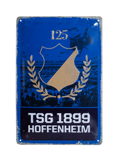 TSG-Blechschild 125 Jahre