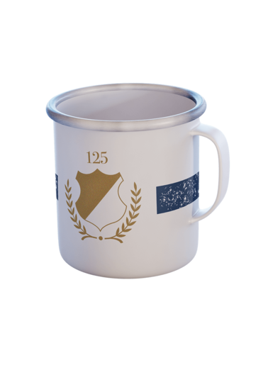 TSG-Tasse Emaille 125 Jahre