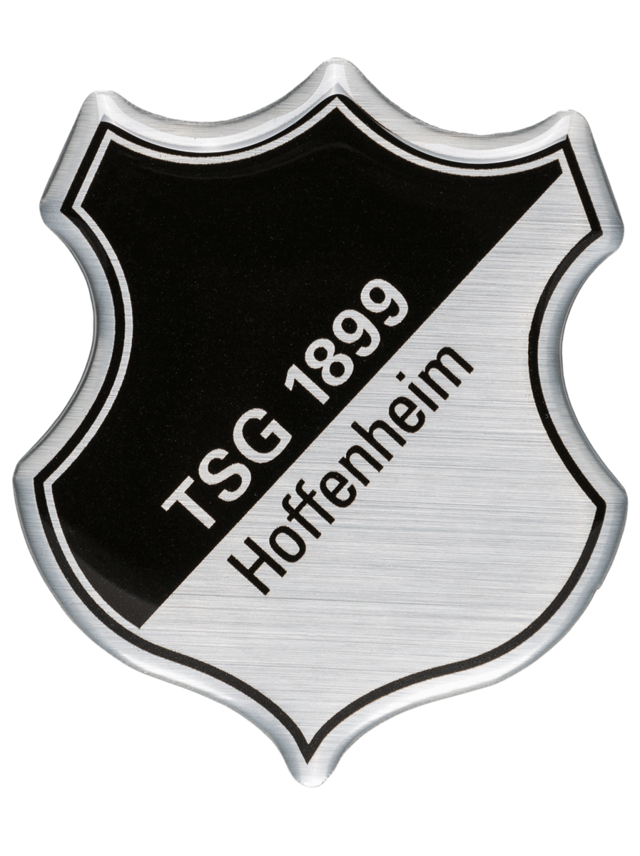 TSG-3D Aufkleber Chrom Schriftzug » ACCESSOIRES » alle Produkte »  Offizieller TSG 1899 Hoffenheim FANSHOP